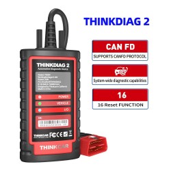 Spot Wholesale Thinkcar Thinkdiag2 ThinkDiag 2 Car Fault Detection Support CANFD