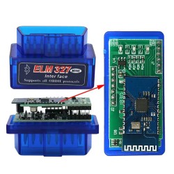 ELM 327 V1.5蓝牙 PIC18F25K80 Chip OBD2双层板汽