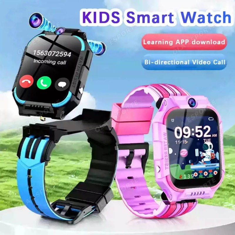 5G Kids Smart Watch SOS GPS Location Sim Card Call Child Sma